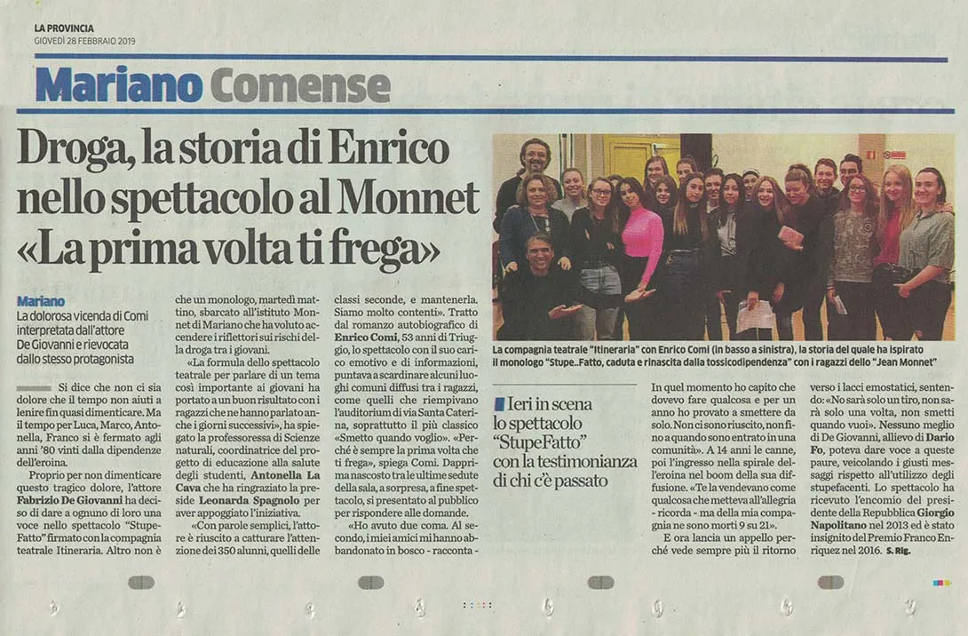 2019-02-28 La Provincia Mariano Comense